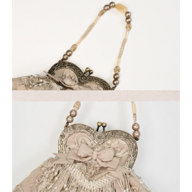 Cupid's Poetry Box Antique-style Handbag by Blood Supply (BSY161B2)